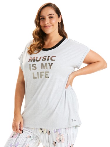 P.A. Plus Music Is My Life Tee