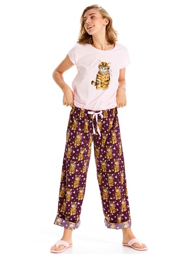 Kitty Cat Classic Pj Pant
