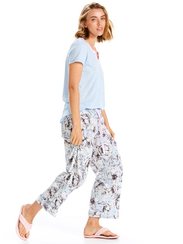 Blue Floral Classic Pj Pant