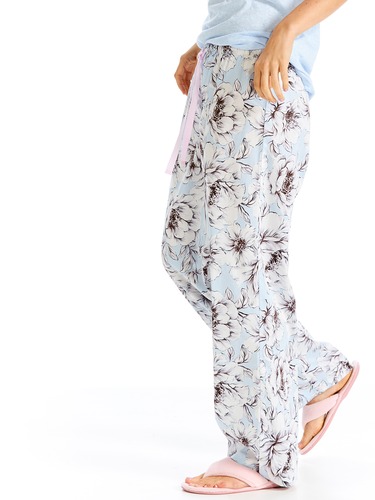 Blue Floral Classic Pj Pant