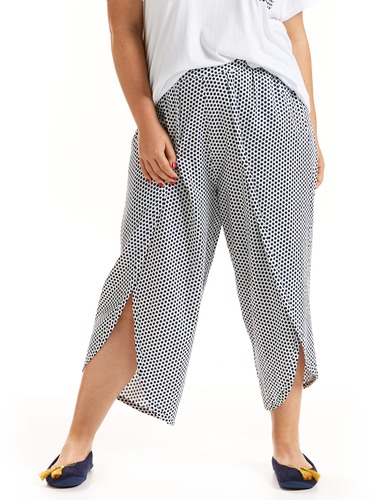 P.A. Plus Geo Spot Fashion Harem Pant
