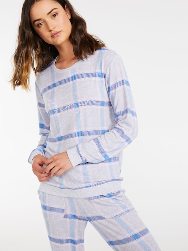 P.A. Plus All Heart Knit Pj Set