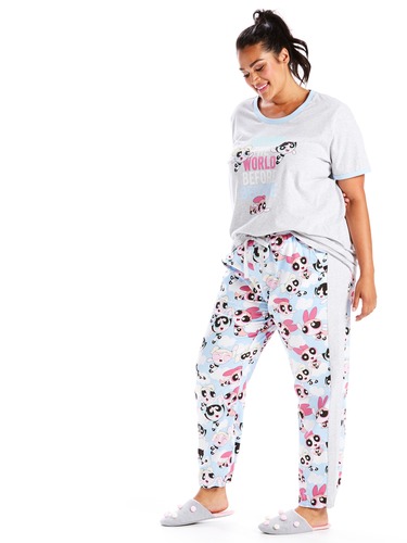 P.A. Plus Powerpuff Girls Tapered Pj Pant