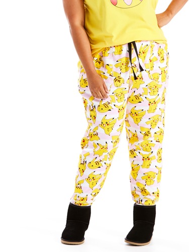 P.A. Plus Pikachu Waffle Easy Pj Pant