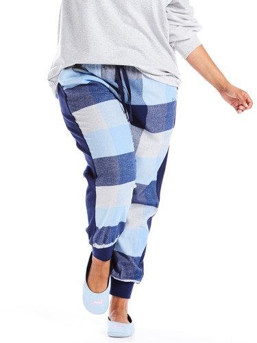 P.A. Plus Buffalo Check Cuff Pj Pant