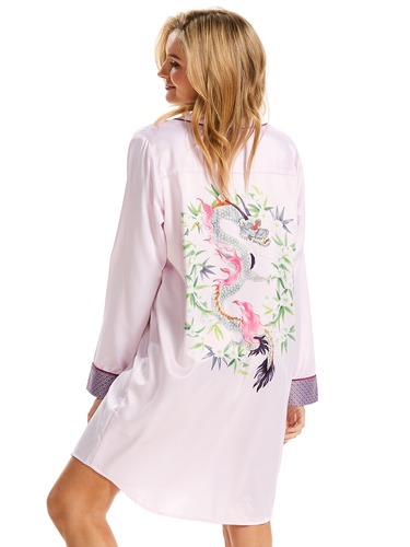 Dragon Satin Nightshirt