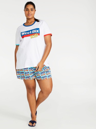Rainbow Striped Nightie