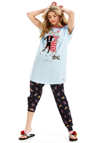 Skeleton Salsa Sleep Tee