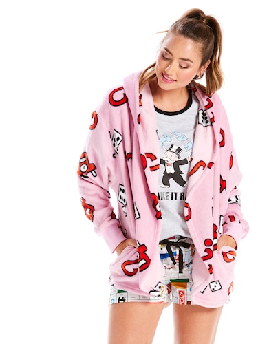 Monopoly Fleece Gown