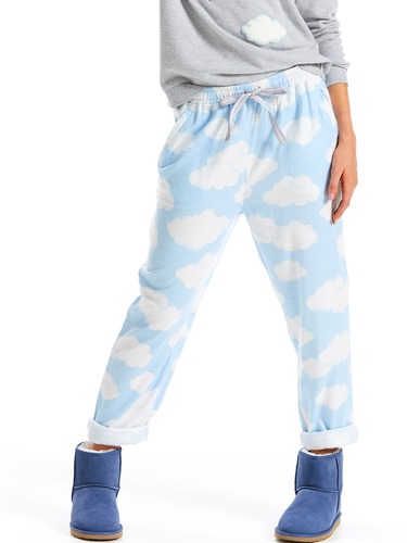 Cloud Roll Up Flannelette Pj Pant