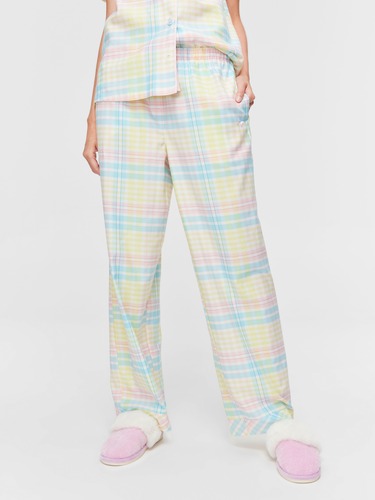 Pink Spot Flannelette Pj Pant