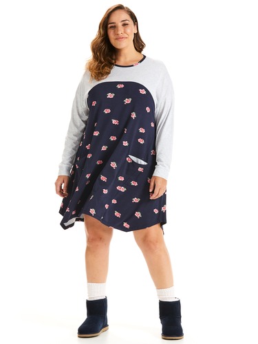 P.A. Plus Floral Hanky Nightie