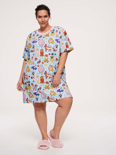 Karen Mabon Pottery Scarf Nightshirt