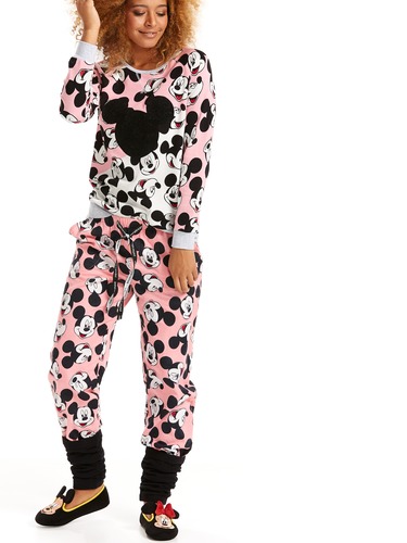Mickey Flannelette Legwarmer Pj Pant