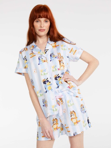 Hedgehog Long Sleeve Waffle Pj Set
