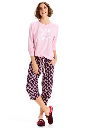Paisley Drape Pj Pant