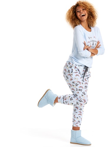 Rainbows & Puppies Easy Pj Pant