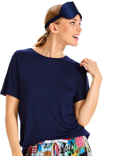 Navy Classic Crew Neck Tee