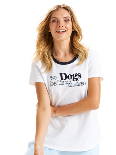 Dogs Before Dudes Tee