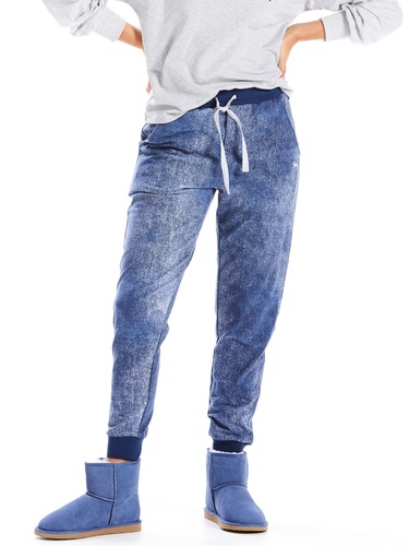 Denim Jersey Jogger