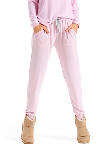 Pink Fuzzy Easy Pj Pant