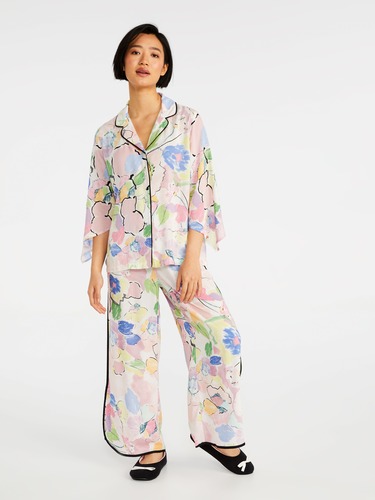 Speckled Long Sleeve Nightie