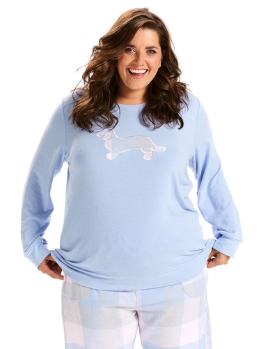 P.A. Plus Penny Applique Sweater