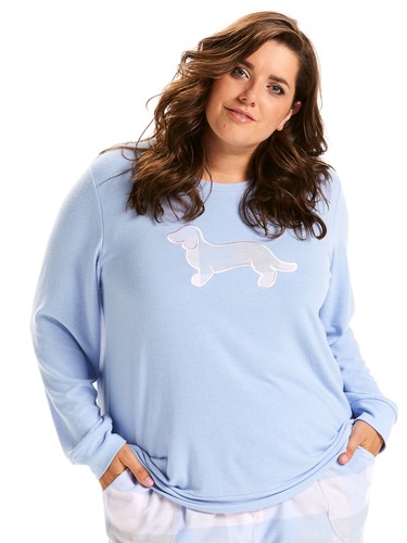 P.A. Plus Penny Applique Sweater