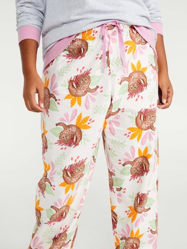 P.A. Plus Floral Burst Classic Pj Set
