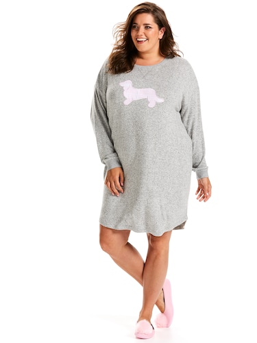 P.A. Plus Fuzzy Knit Nightie