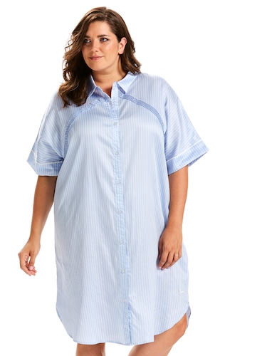 P.A. Plus Ticking Stripe Nightshirt