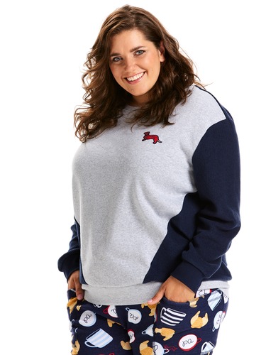 P.A. Plus French Fuzzy Sweater