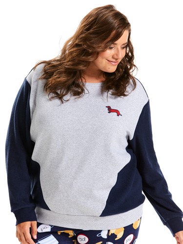 P.A. Plus French Fuzzy Sweater
