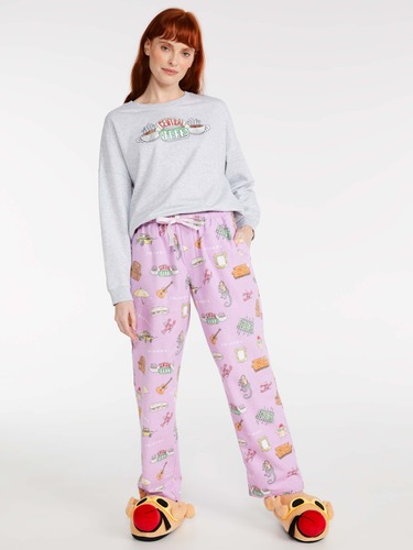 P.A. Plus French Penny Flannelette Legwarmer Pj Pant