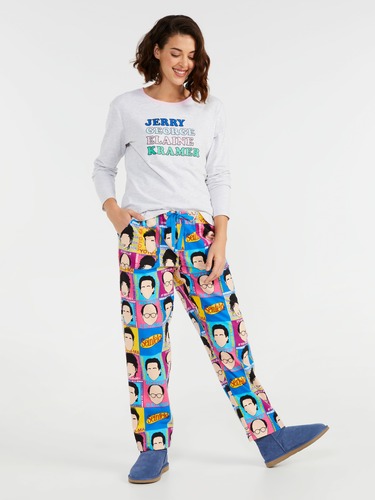 P.A. Plus Windowpane Waffle Easy Pj Pant