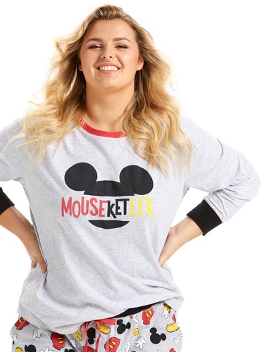P.A. Plus Mouseketeer Raglan Top