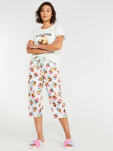 Kitty Classic Flannelette Pj Set