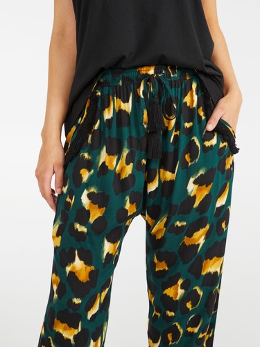 Stripe Flannelette Legwarmer Pj Pant