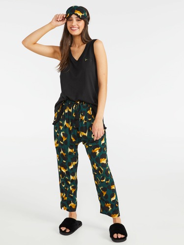 Stripe Flannelette Legwarmer Pj Pant