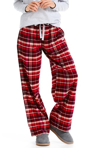 Red Tartan Classic Flannelette Pj Pant