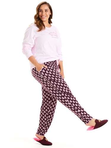 P.A. Plus Paisley Drape Pj Pant