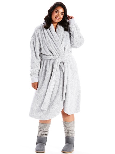 P.A. Plus Long Teddy Gown