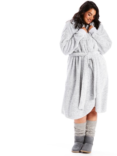 P.A. Plus Long Teddy Gown