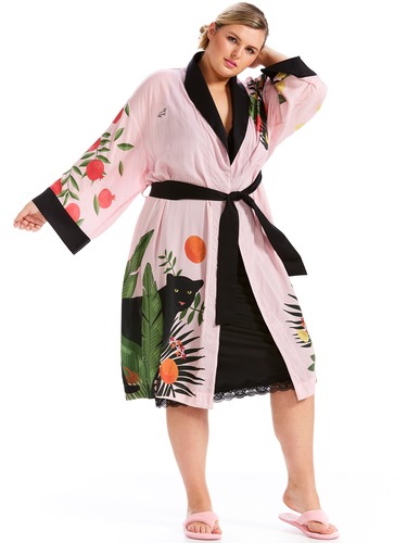 Karen Mabon P.A. Plus Rousseau Print Gown