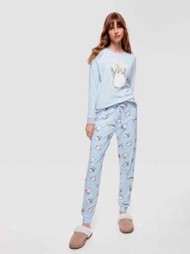 Mermaid Tapered Leg Pj Pant