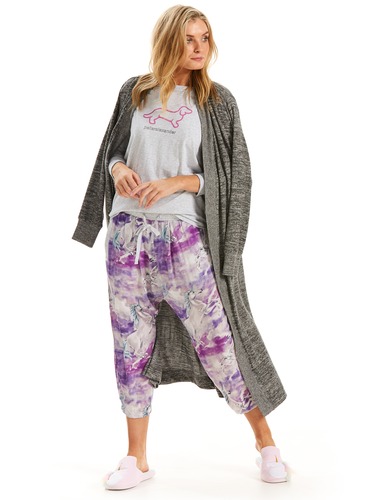 Unicorn 3/4 Drop Crotch Pj Pant