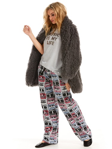 Cassette Tape Classic Flannelette Pj Pant