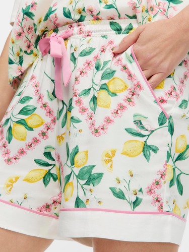 Wallpaper Floral 3/4 Pj Pant