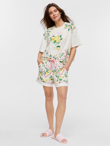 Wallpaper Floral 3/4 Pj Pant