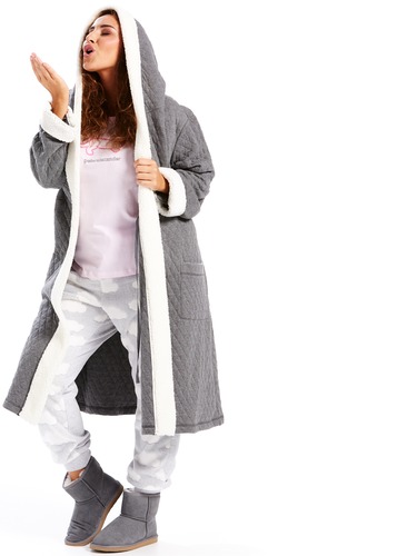 P.A. Plus Quilted Gown